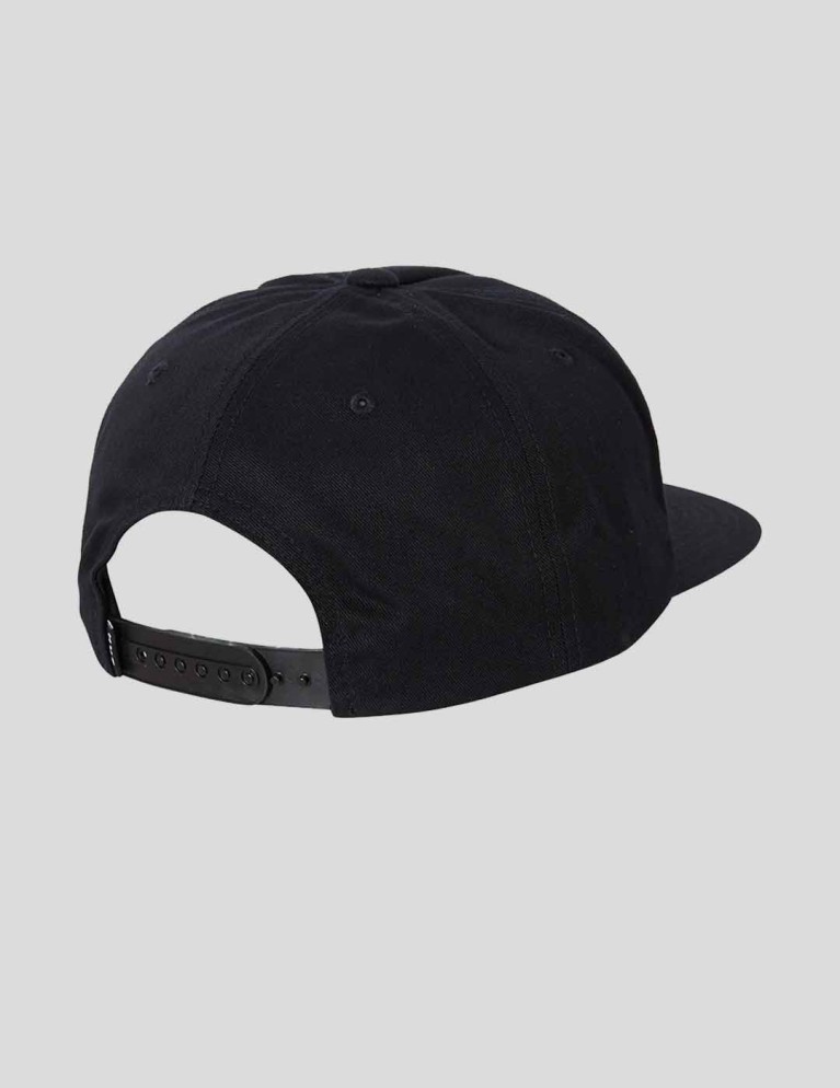 Cappello essenziale HUF non strutturato tt snapback nero